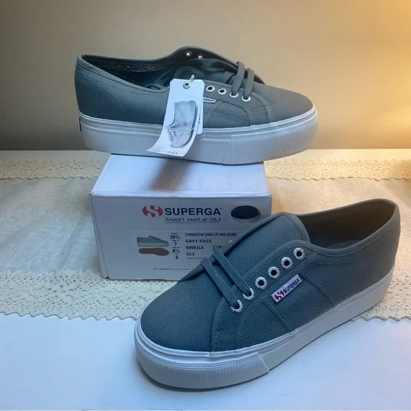 Superga Shoes Nwt Superga 279 Acotw Linea Up And Down Sneakers